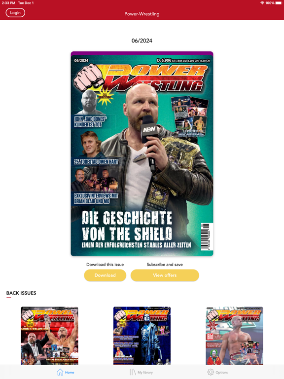 Screenshot #4 pour Power-Wrestling MAGAZIN