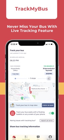 redBus: Bus, Train Booking App App Store preview screenshot 5
