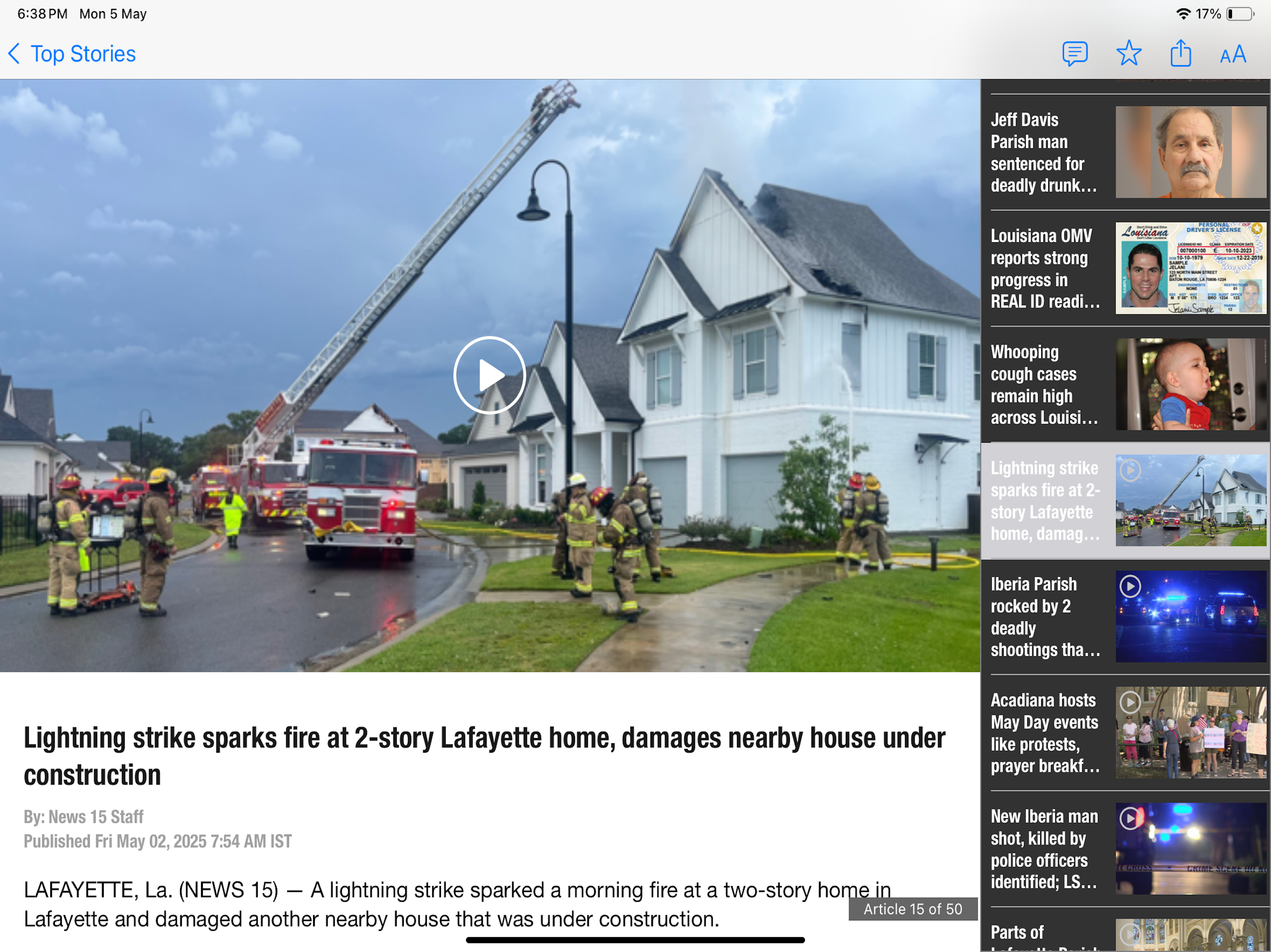 News15 - KADN/KLAF screenshot 8
