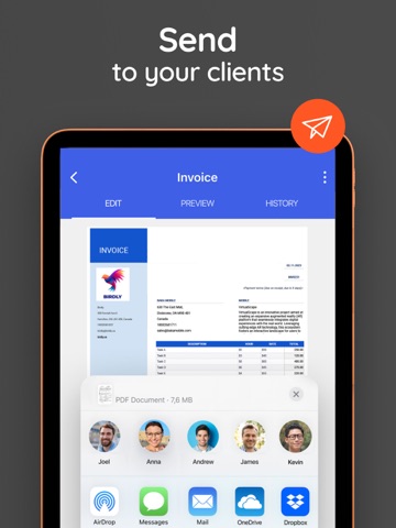 Invoice Simple - Receipt Maker App Store preview screenshot 11
