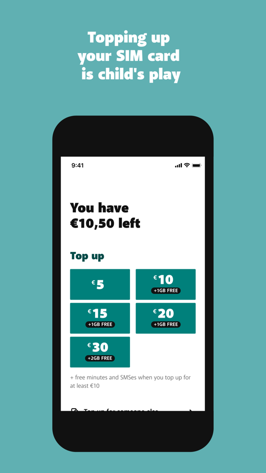 #5. My BASE (iOS) Podle: Telenet Group N.V.