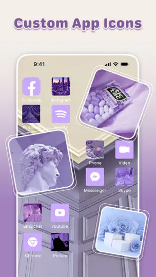 Captura de pantalla de Temas: Widget, Atajos, Iconos en iPhone 3