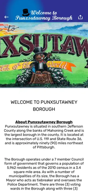 Punxsutawney Passport screenshot 4