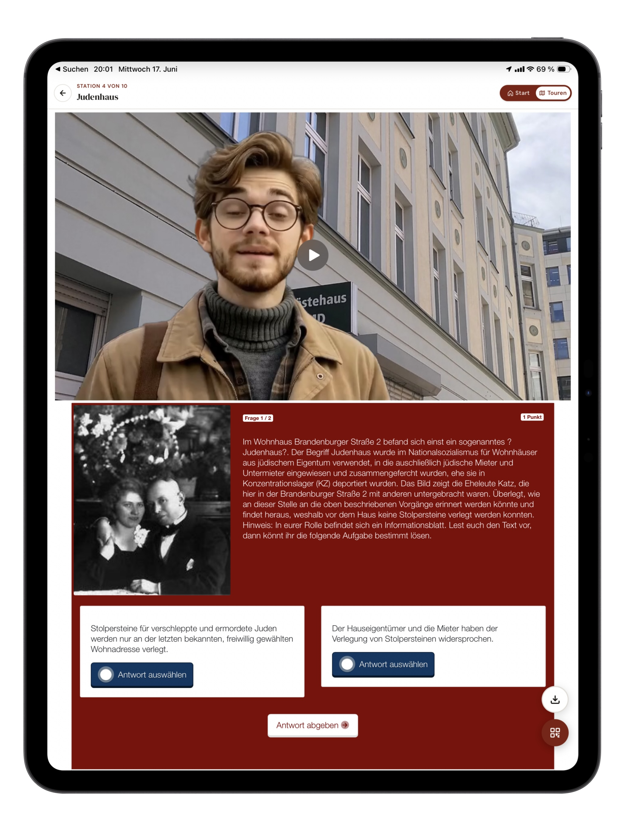 Educaching Geschichte screenshot 10