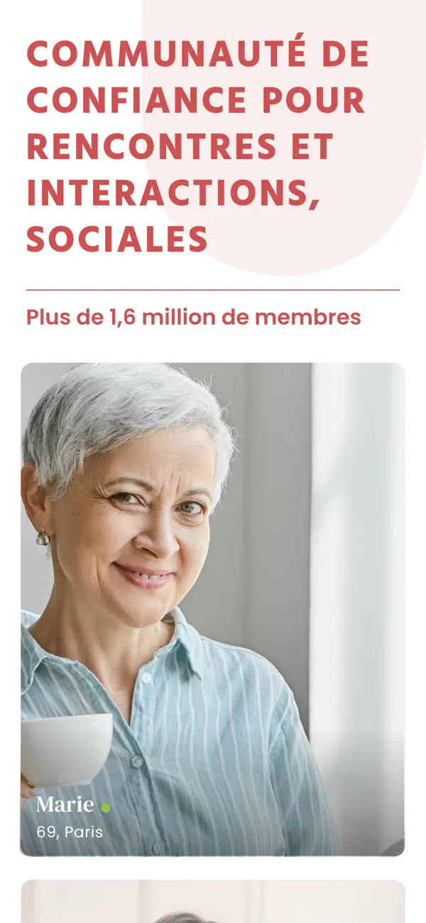 Screenshot #2 pour Rencontres de plus de 50 ans