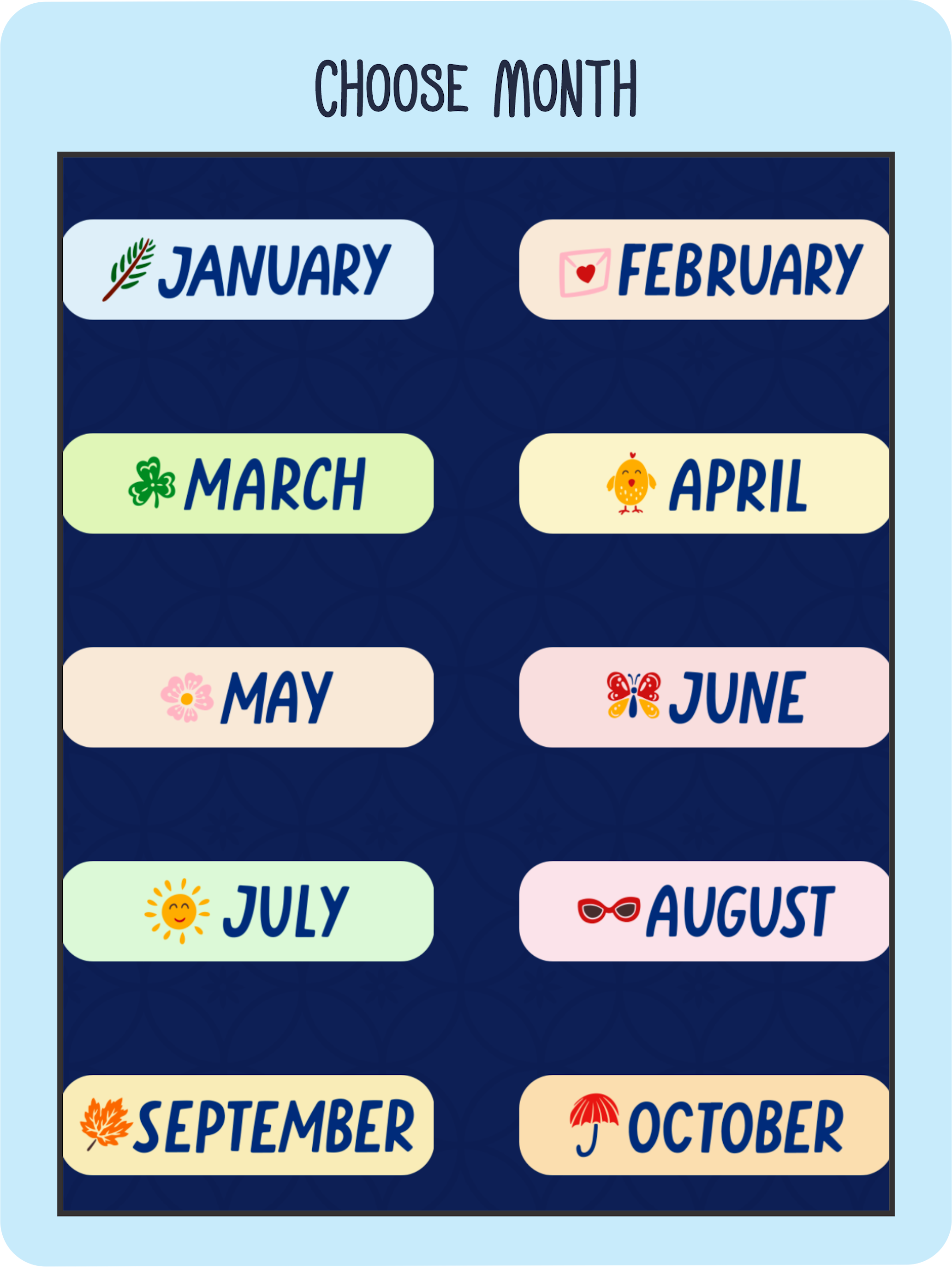 New Year Calendar