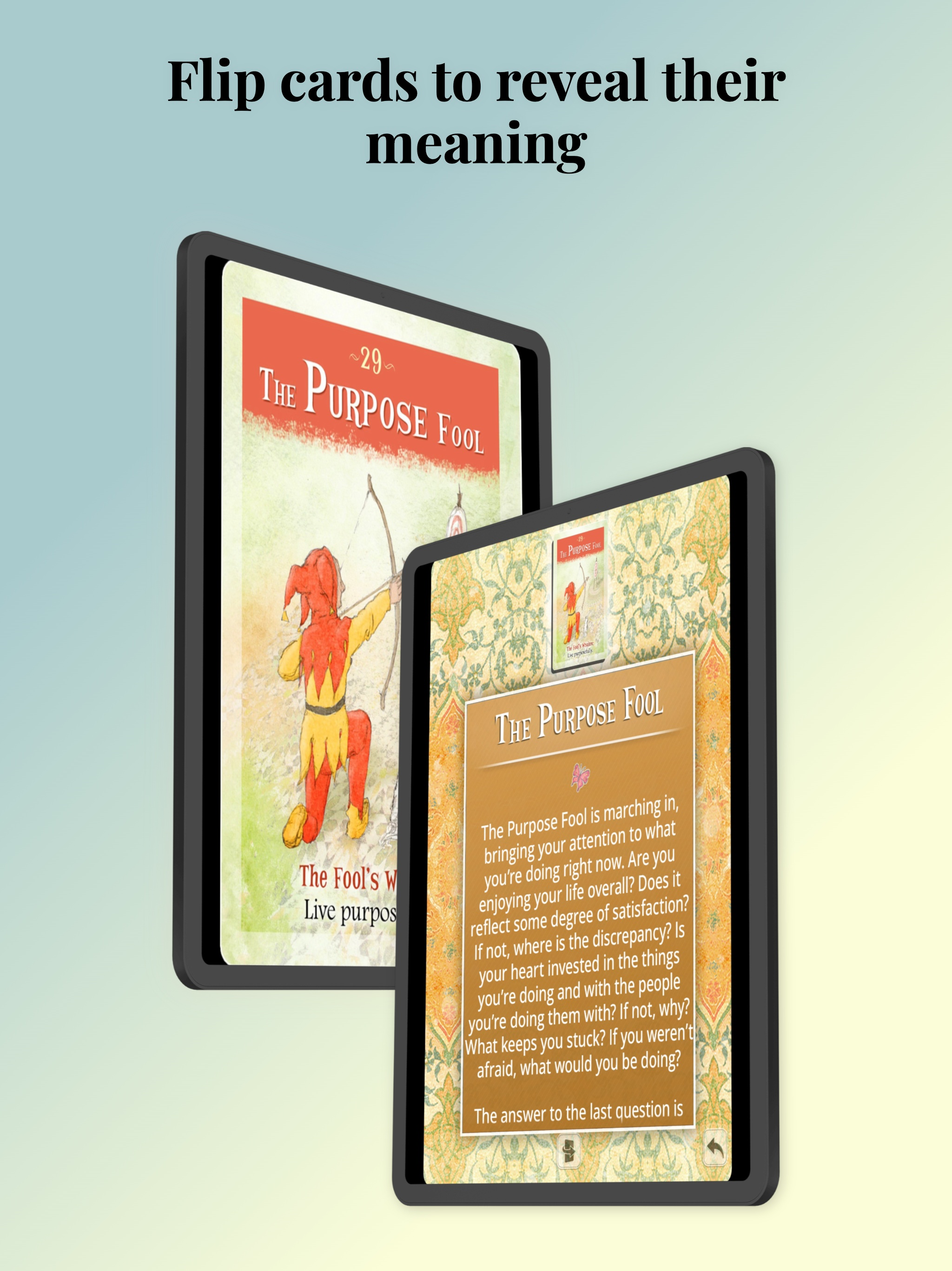 The Fool's Wisdom Oracle Cards screenshot 11