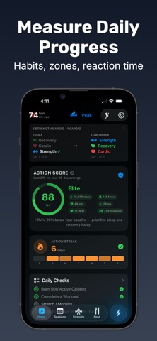 Peak: Workout & Lifting Log Screenshot 4 of 10