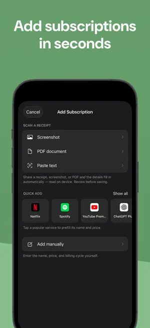Renewly: Subscription Tracker screenshot 4