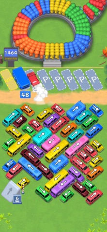 Car Jam Loop: Bus Parking Line iPhone screenshot