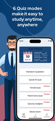 Georgia Salesperson Exam Prep iPhone screenshot