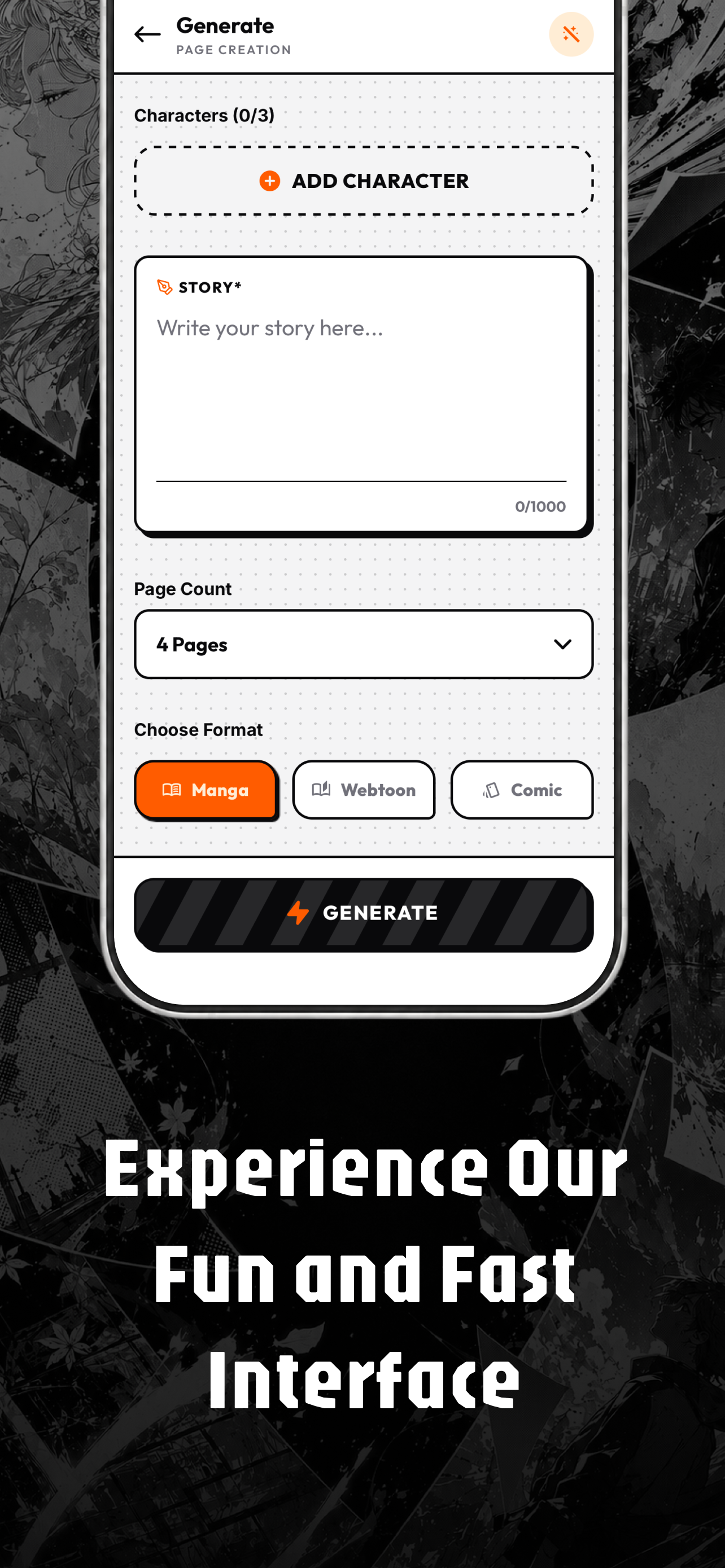 PIU: Comic & Manga Maker screenshot 4