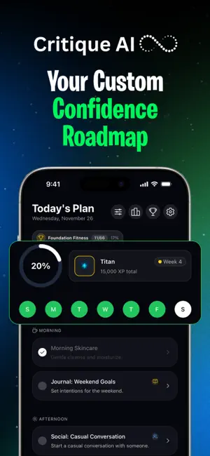 Critique AI: Habit Tracker screenshot 1