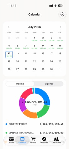 EVEKit iPhone screenshot