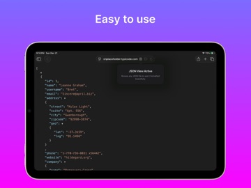 Curly: JSON Viewer & Formatter ipad screenshot 4
