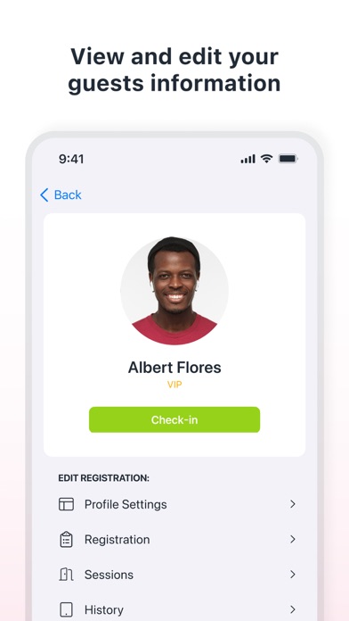 Screenshot 2 of Eventpack On-Site App