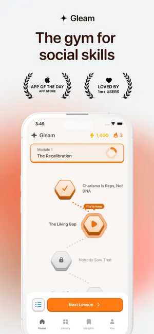 Gleam: Social Intelligence screenshot 1