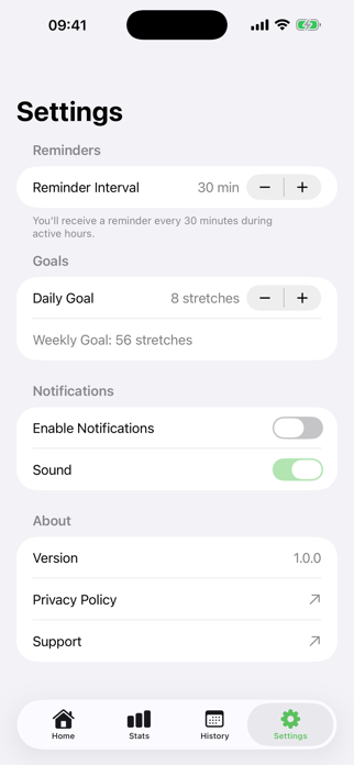 PosturePal - Stretch Reminder Screenshot 5 of 5