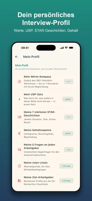Vorstellungsgespräch screenshot 6 of 8