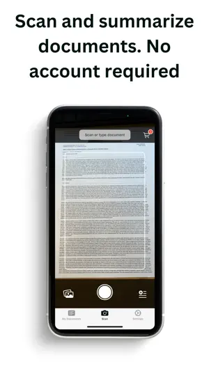 AI Summarizer: NoteScan screenshot 1