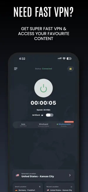VPN - Super Fast Ultra Proxy screenshot 1