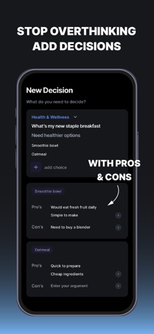 Decision IO screenshot