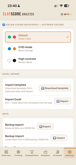 ClayScore Analyzer Screenshot 7 of 10