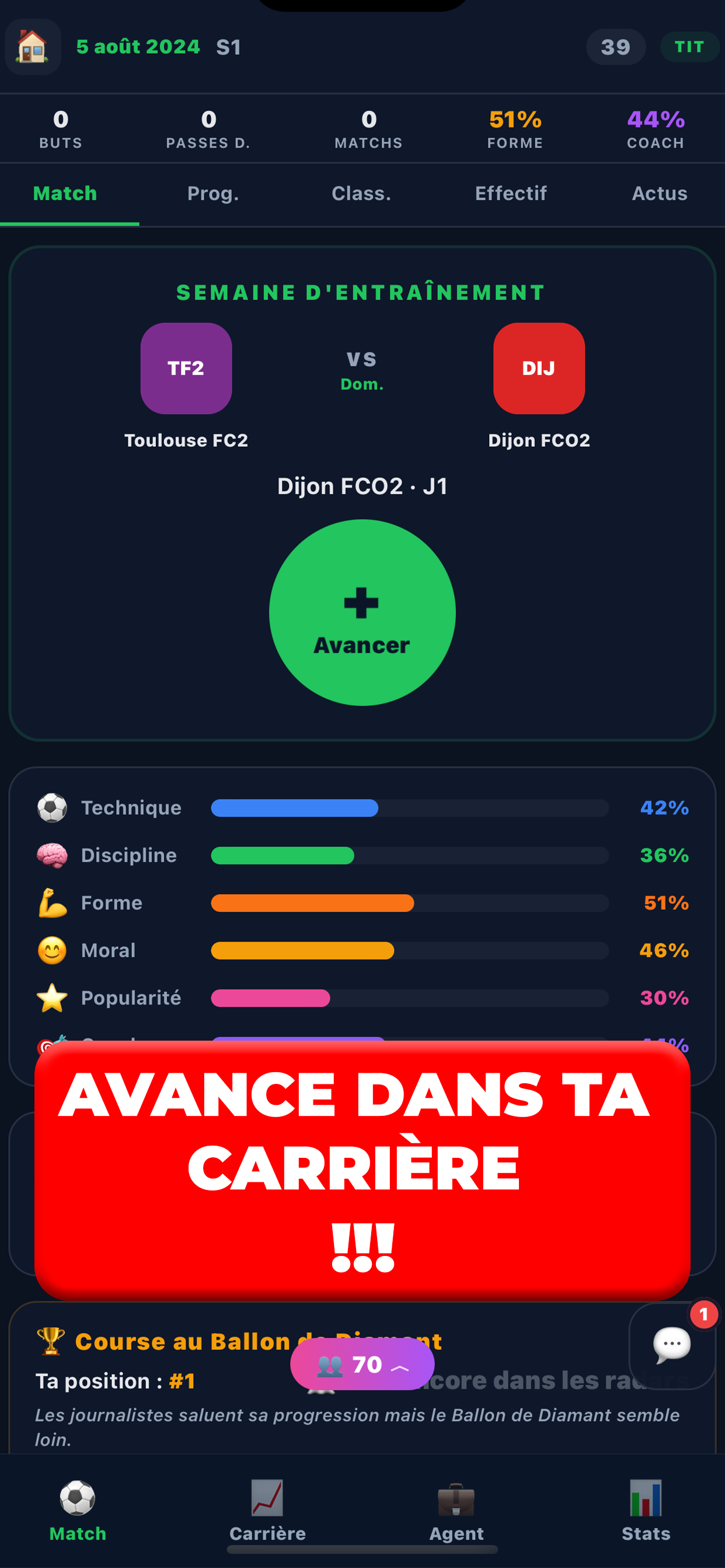 FootLife - Deviens footballeur