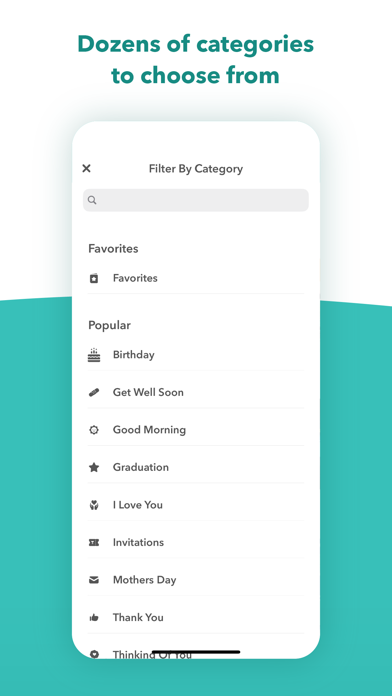 CardSnacks: ecards, greetings Screenshot