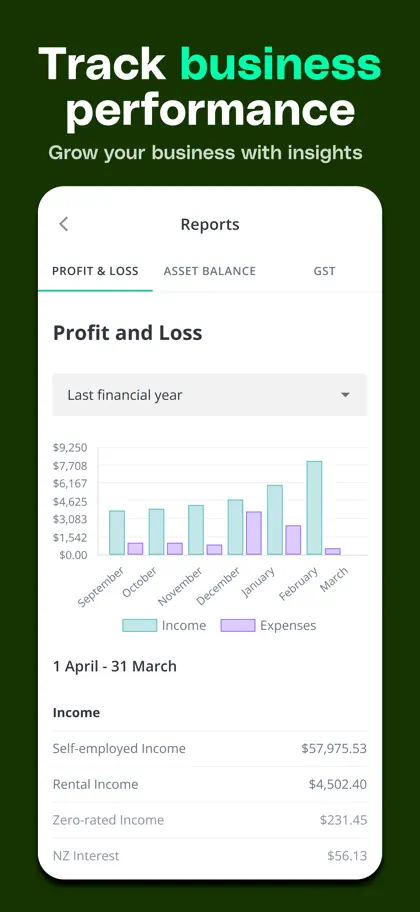 Screenshot 4 di 6 di Solo - Tax & Invoice NZ
