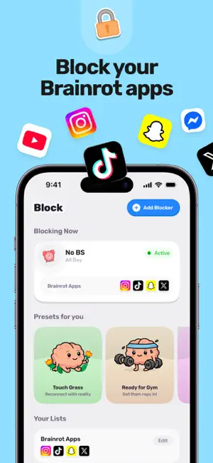 Brainrot: Screen Time Control screenshot 2