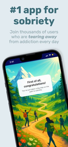 Tear Away - Days Since Alcohol iPhone screenshot