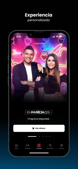 Captura de pantalla de Atresplayer・Series Y Películas en iPhone 4