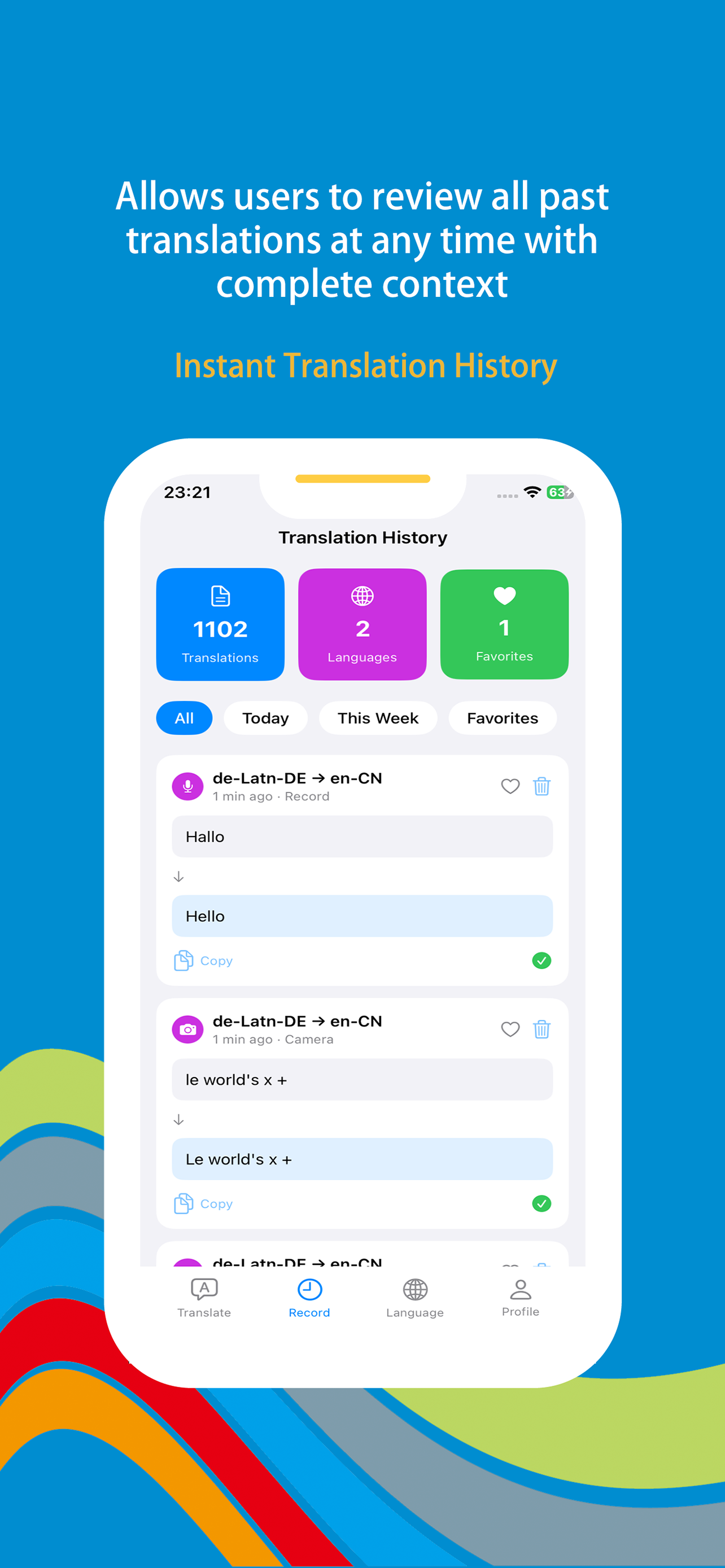 Wonder Gloss - Translator