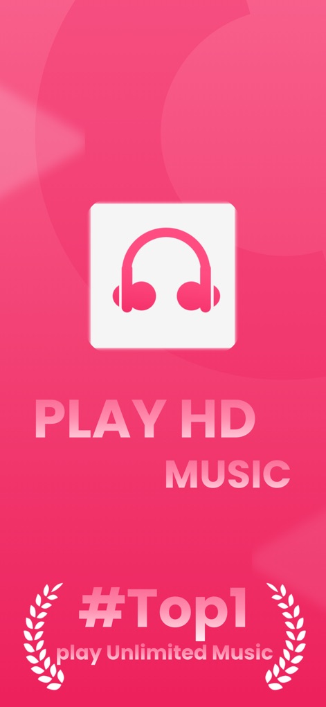 Tubidy Fm Offline Music Player - L'app si presenta con un'interfaccia accattivante, evidenziando il supporto per la riproduzione di musica HD e la promessa di ascolti illimitati per gli utenti.