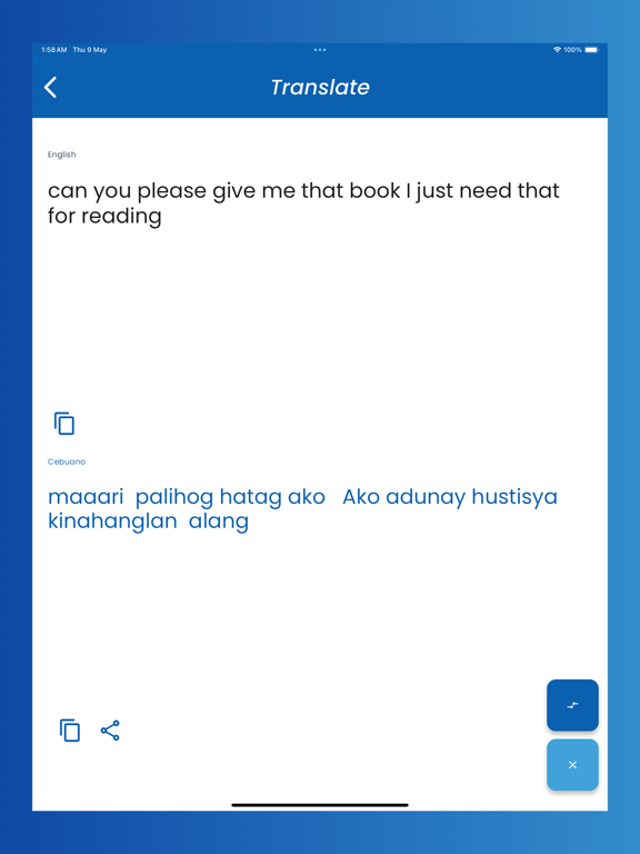Cebuano Translator Offlineのおすすめ画像5