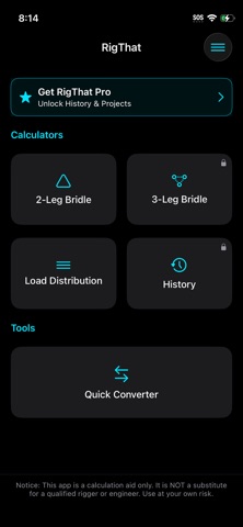 RigThis iPhone screenshot