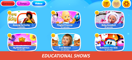 Kapuki TV learning kids videos screenshot 3