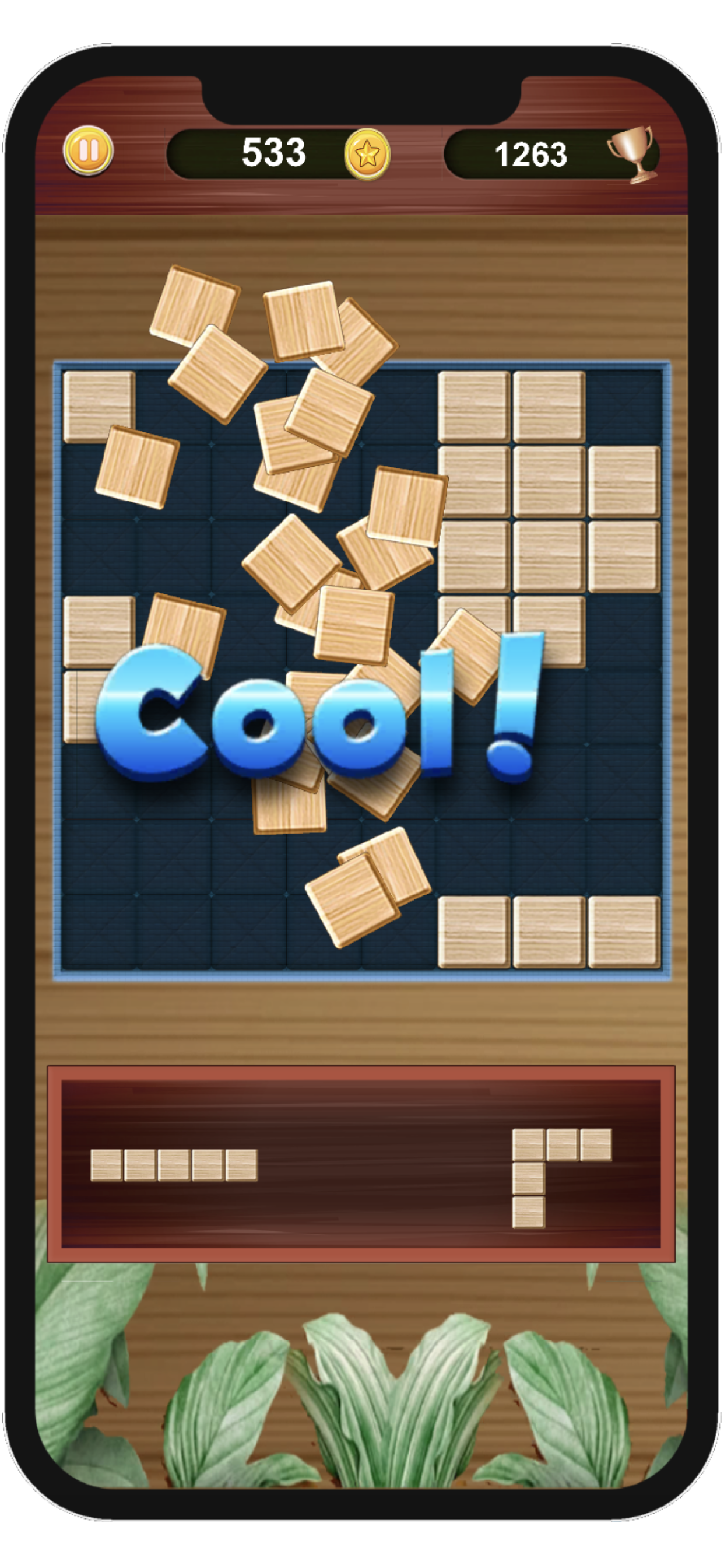 Classic Wooden Block Puzzle