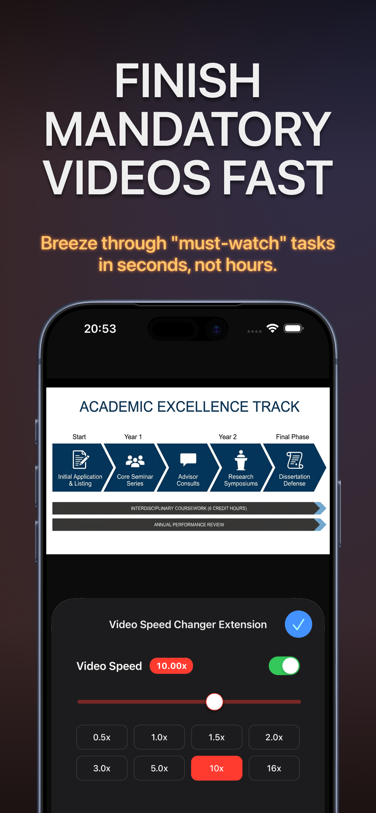 Video Speed for Safari screenshot 3