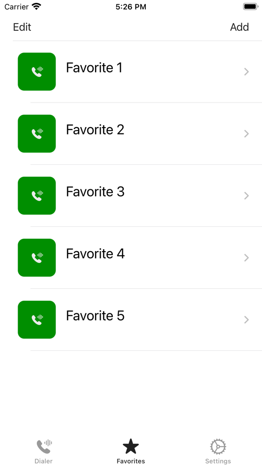 #3. Dialer (iOS) Bởi: Emmanuel Tsouris