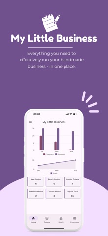My Little Business App iPhone screenshot