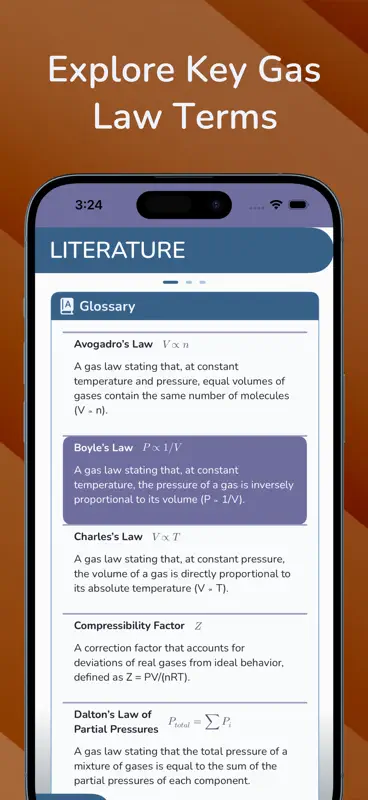 Gas Laws by CA screenshot 5 of 8