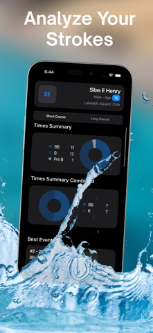 SwimFast: Swim Times Tracker Screenshot 4 of 4