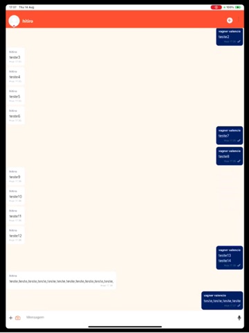 IPChat iPad screenshot