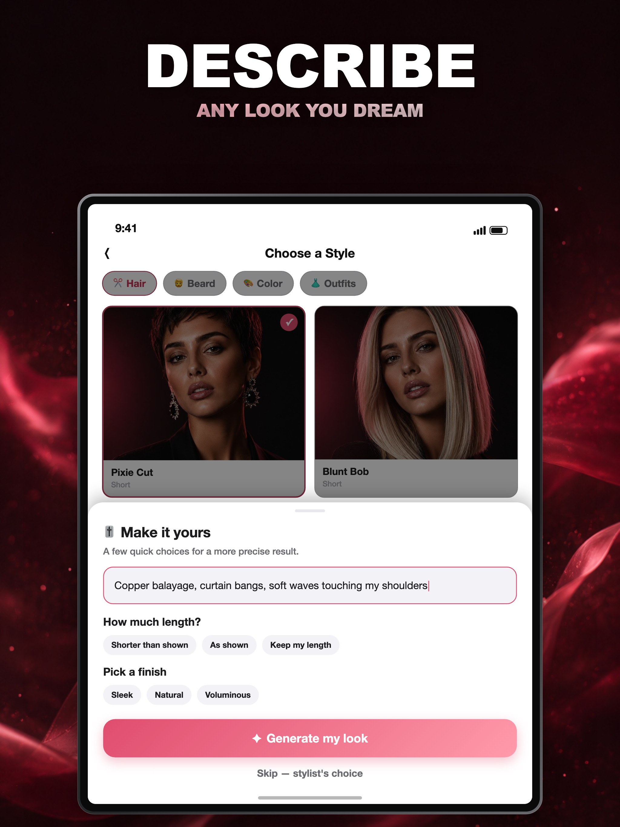 SelfieCut: AI Hairstyle Try On screenshot 14