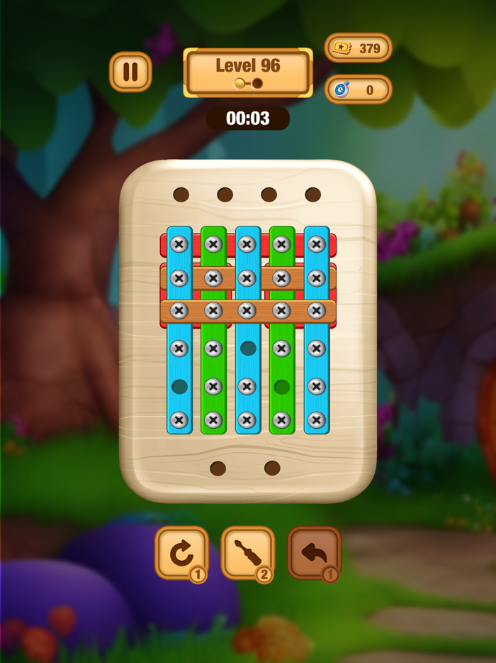 Wood Nuts  Bolts Challenge