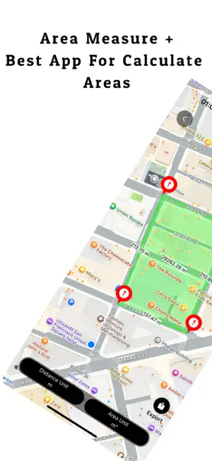 Area Measure - GPS Field Maps screenshot 1