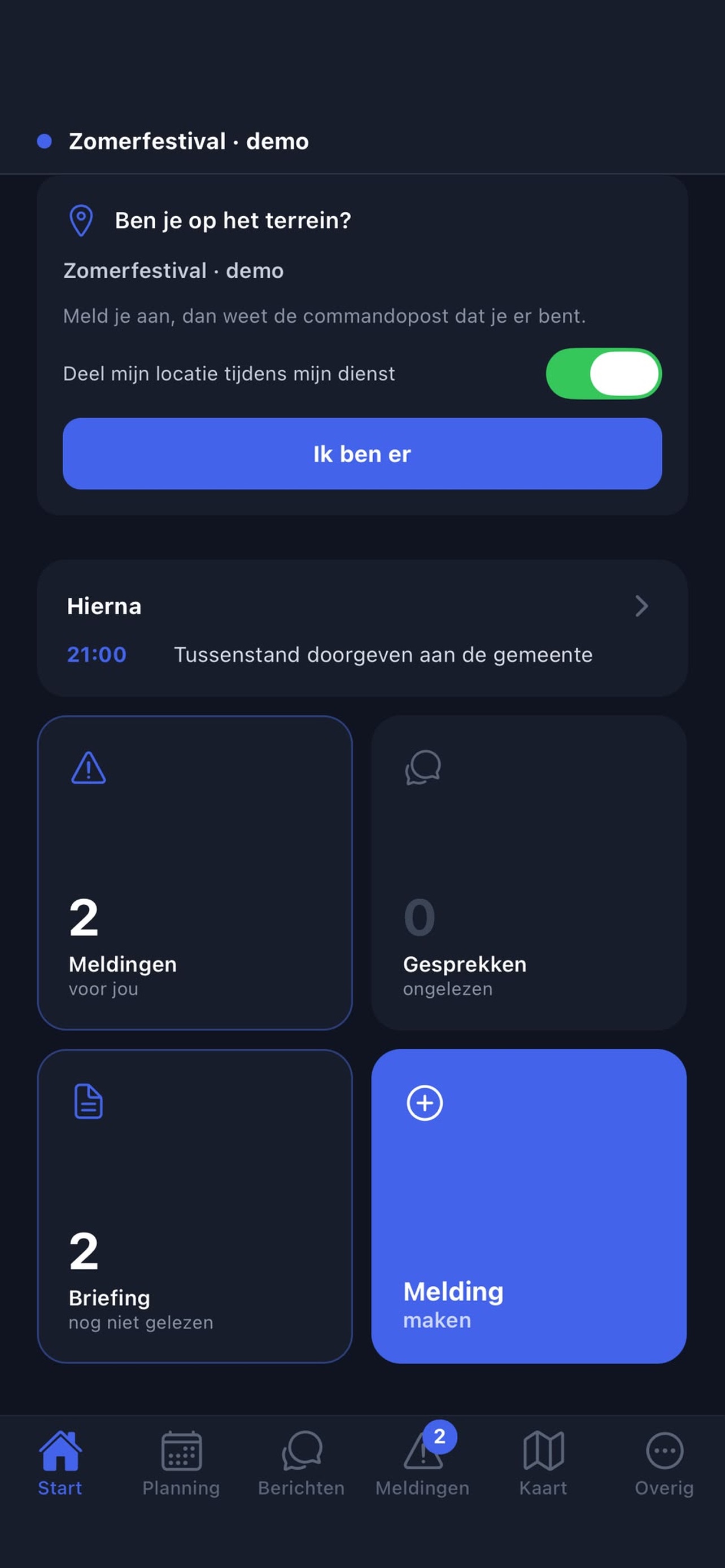 Screenshot 1 of CrewTrack