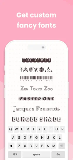 Captura de pantalla de Fontly: Fonts For Story, Video en iPhone 1
